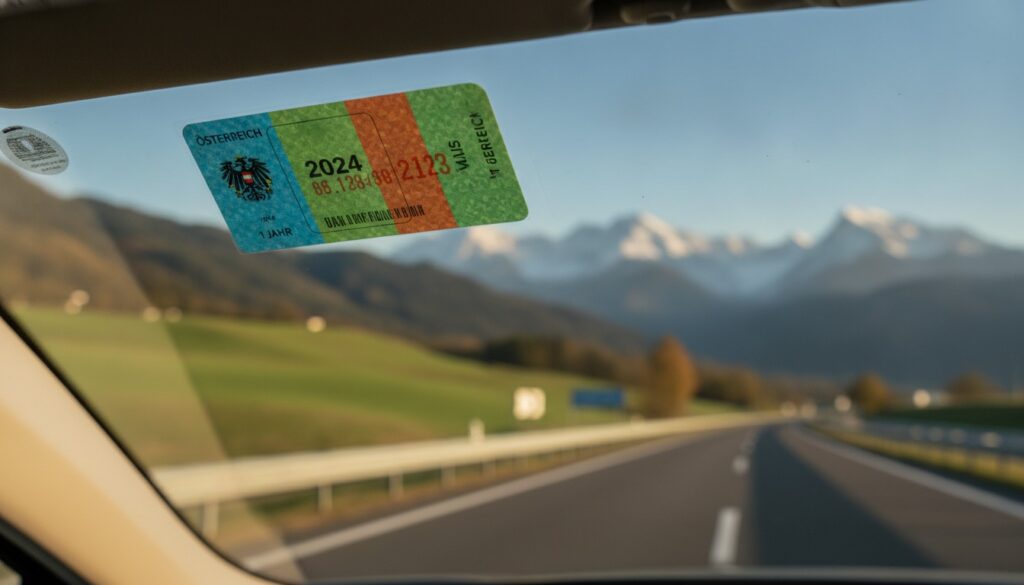 Vignette in Österreich: Wo kaufen, wie anbringen und welche Strafen drohen bei Verstößen
